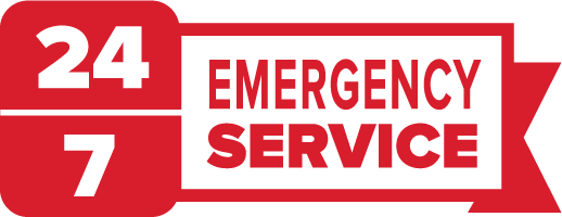 27 hours 7 days a week emergency service.